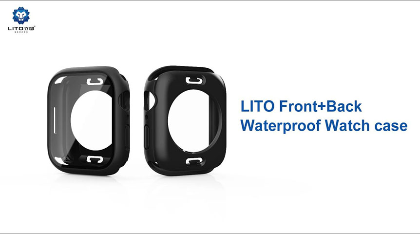 جراب Lito 360 مقاوم للماء لهاتف iphone series 7 مقاس 41 مم 45 مم.

