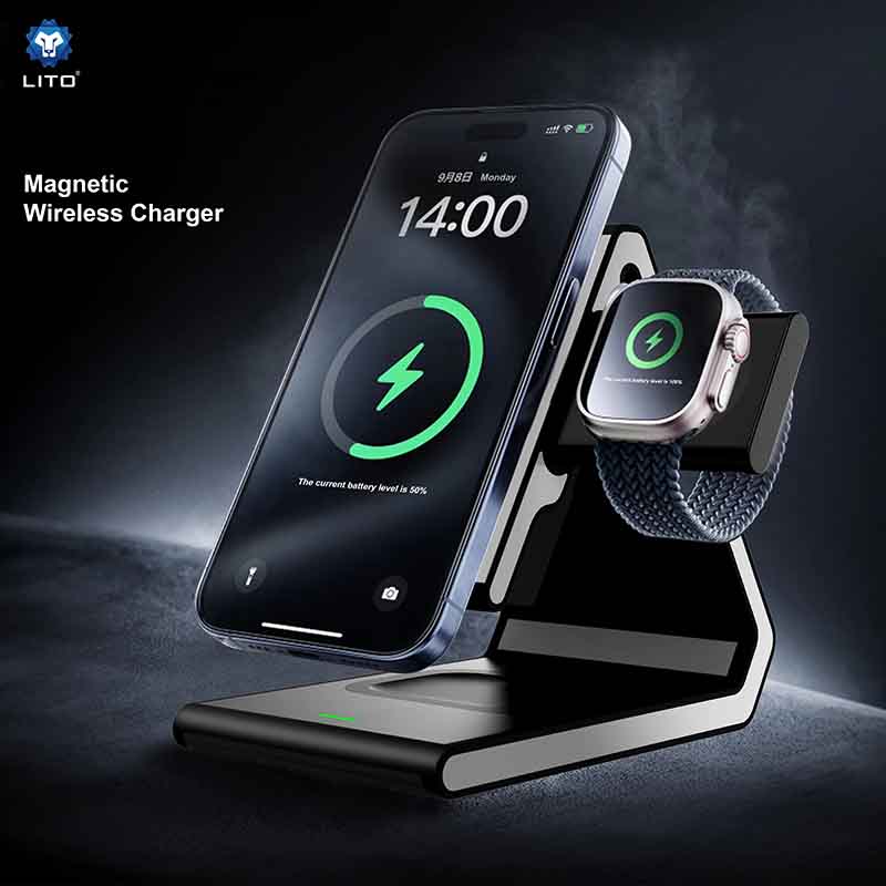 Magnetic wireless charger