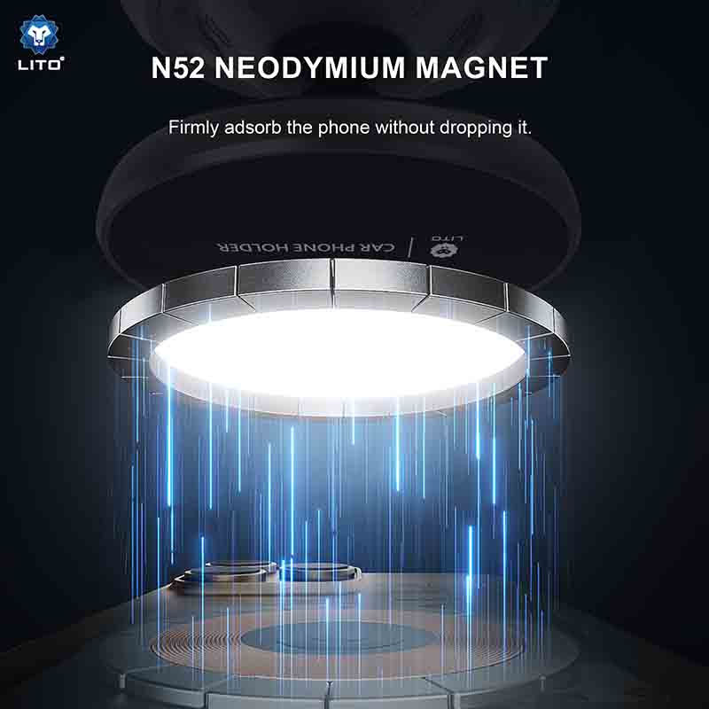 360° Vacuum Magnetic Phone Holder