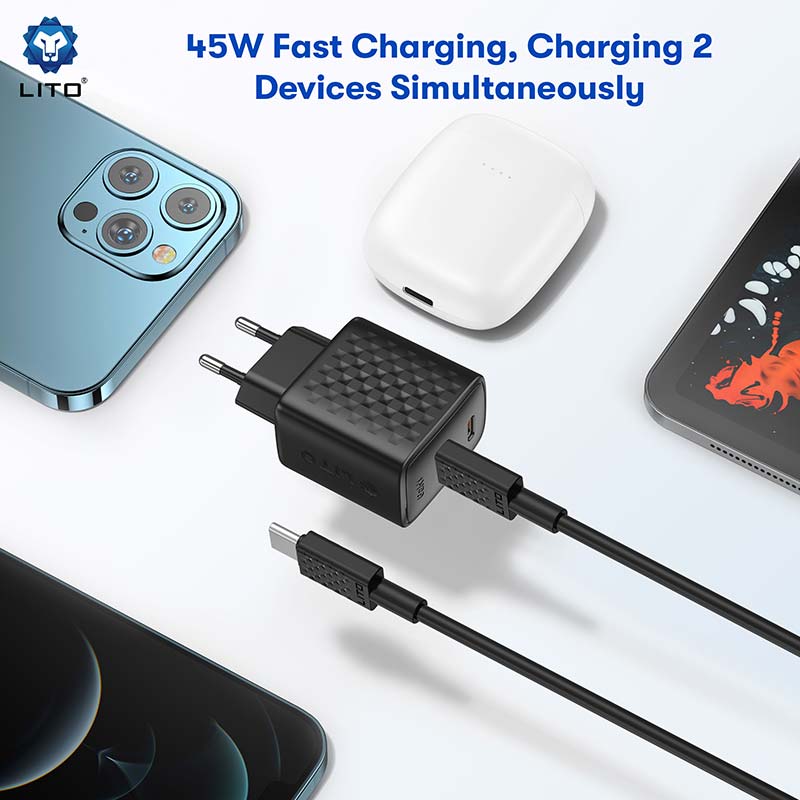 Dual USB-C Charger