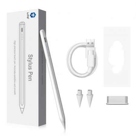 قلم ستايلس بالجملة لأجهزة iPad مع رفض الكف ، قلم رصاص نشط متوافق مع (2018-2022) Apple iPad ، للكتابة / الرسم الدقيق
 