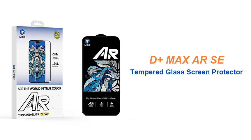 LITO D+ MAX AR SE iPhone 17 Pro Max Glass Ultimate Anti-انعكاس واختبار القوة
