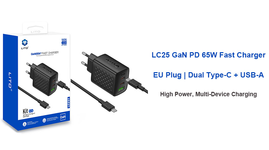 LITO LC25: هل هو أفضل شاحن ثلاثي المنافذ لعام 2026؟