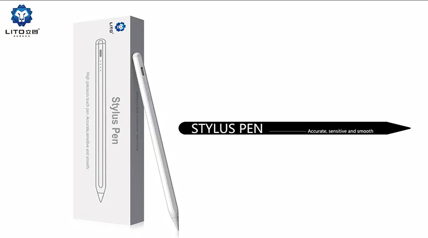 قلم ستايلس النشط لرفض الكف لشاشة اللمس قلم آيباد من أبل
