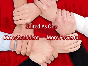 متحدون وواحدون أكثر ثقة وأكثر قوة