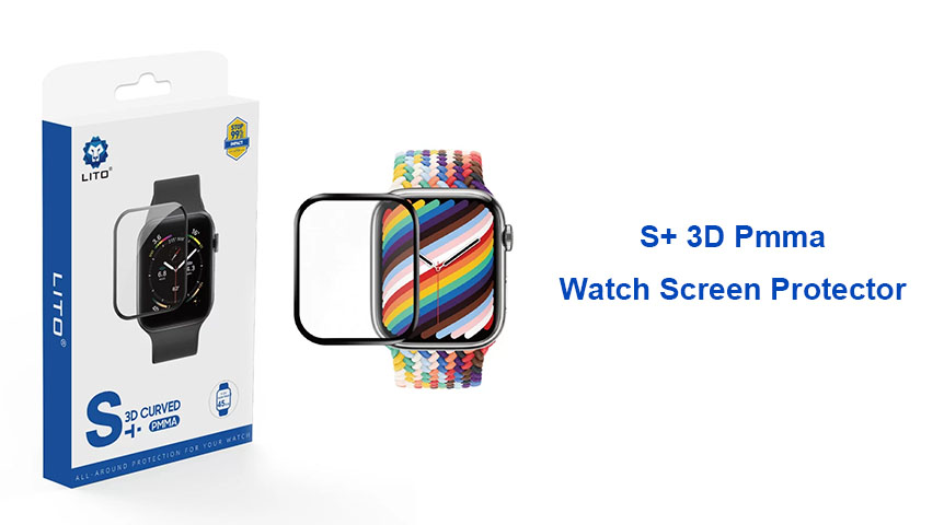 LITO S+ 3D Curved Watch Screen Protector For Apple Watch S10 42mm 46mm