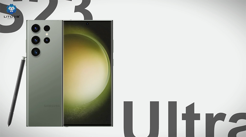 واقي شاشة Lito E + Edge Glue من الزجاج المقوى Samsung Galaxy S23 Ultra